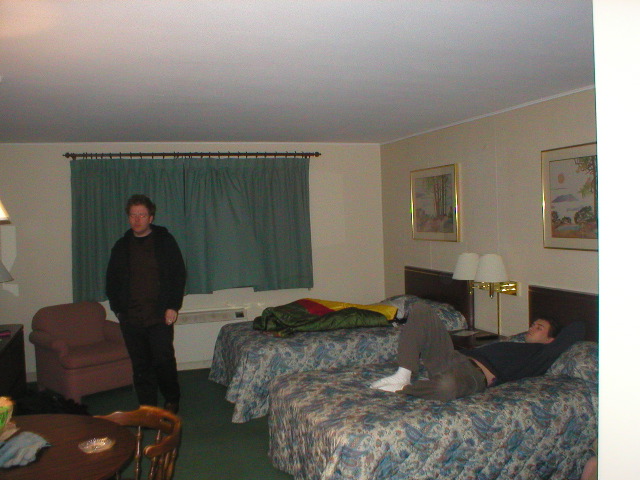 Our palatial Accomodations, courtesy of our rider.