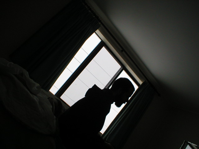 Colin thinks about starting his day.