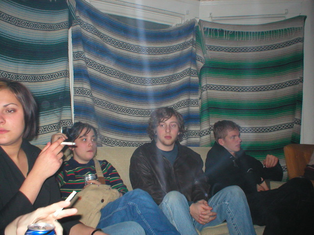 Keep your eye on the girl next to josh.